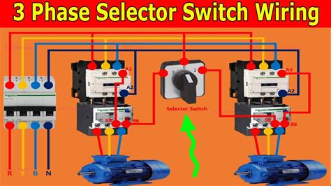 selector switch wiring schematic generator 